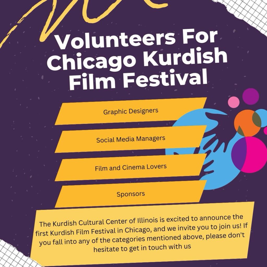 Volunteers for Chicago Kurdish Film Festival