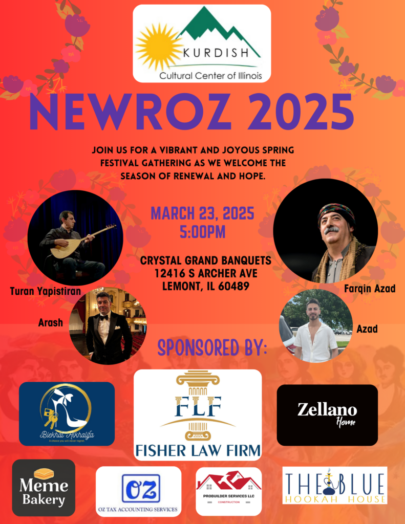 Newroz Celebration 2025 Kurdish Cultural Center Of Illinois Kurdish